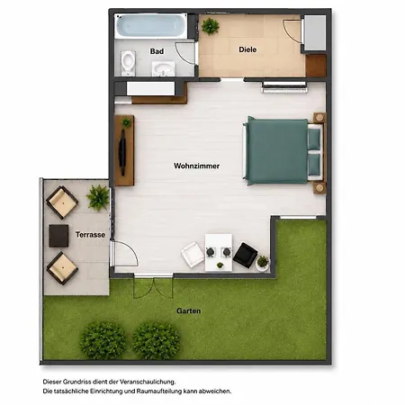 Palmen Direkt In Appartement *